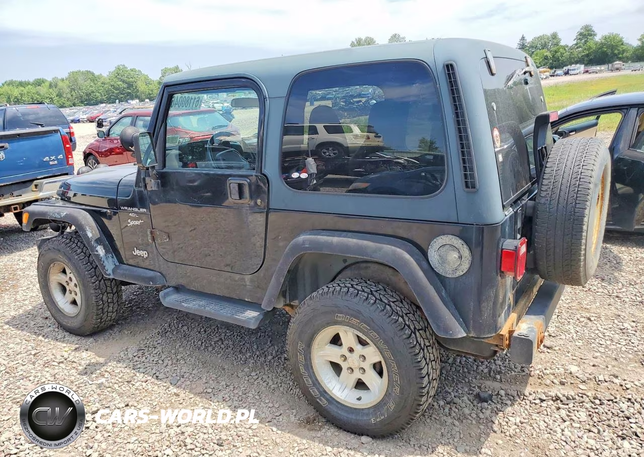 2001 Jeep Wrangler - Tj Sport VIN:1J4FA49S01P304774 - 2
