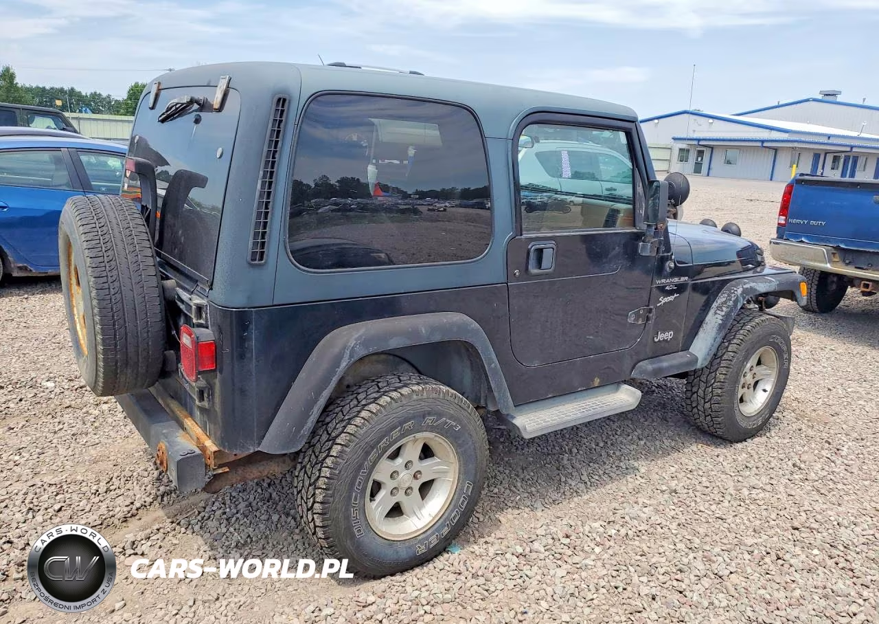 2001 Jeep Wrangler - Tj Sport VIN:1J4FA49S01P304774 - 3