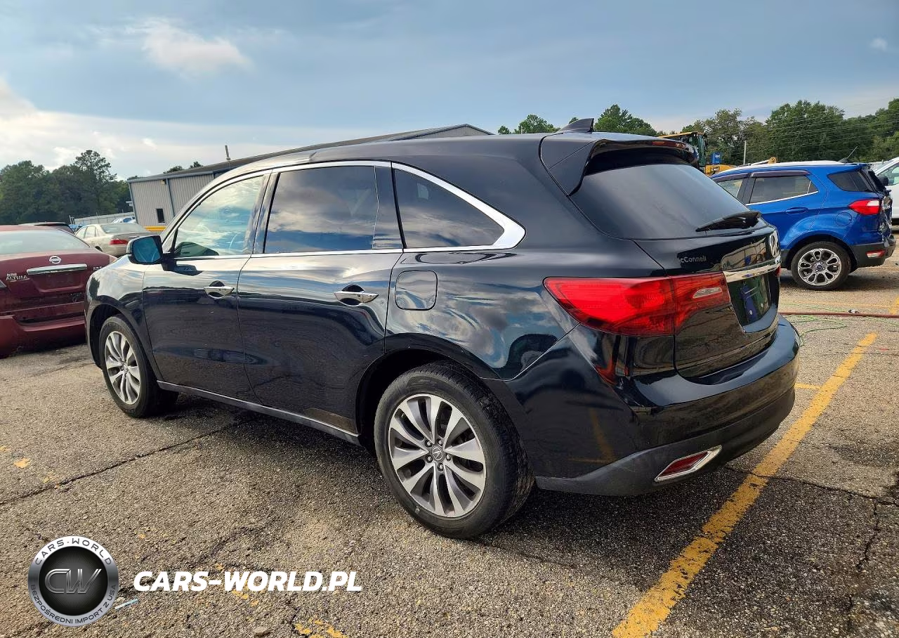 2014 Acura Mdx Technology VIN:5FRYD3H4XEB012289 - 2
