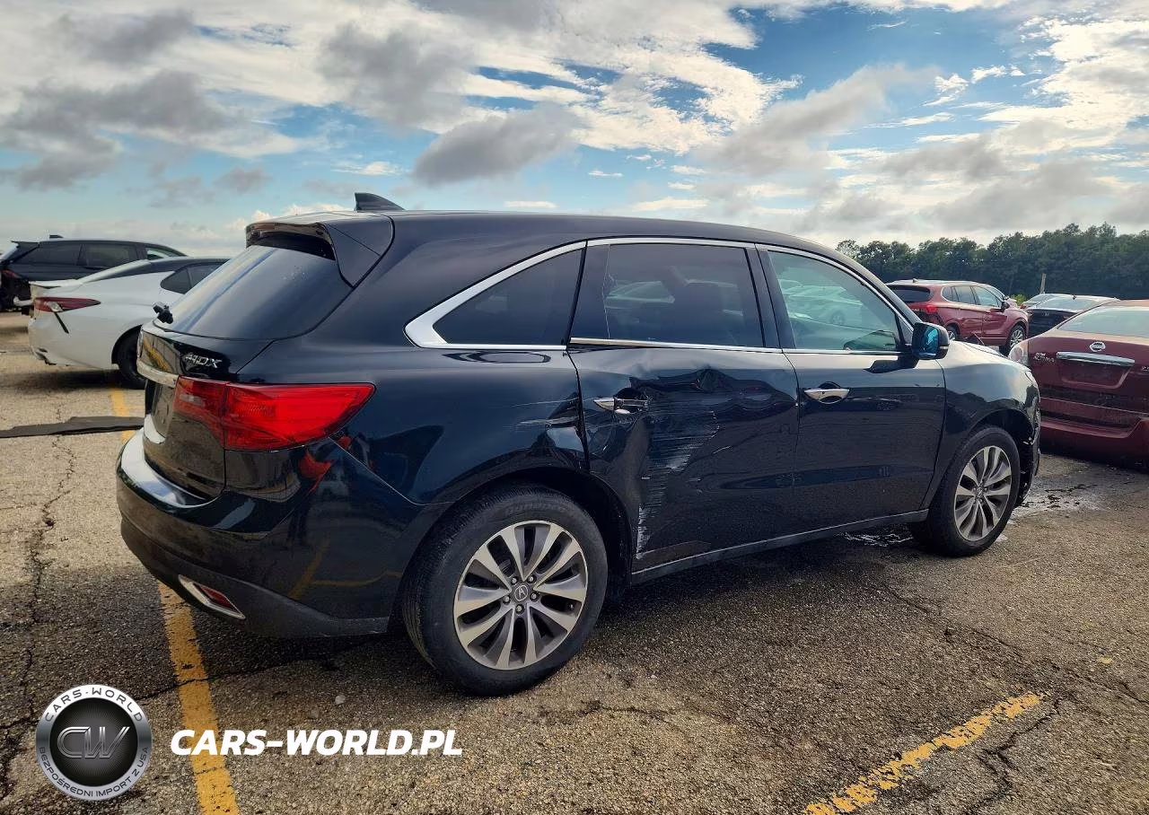 2014 Acura Mdx Technology VIN:5FRYD3H4XEB012289 - 3