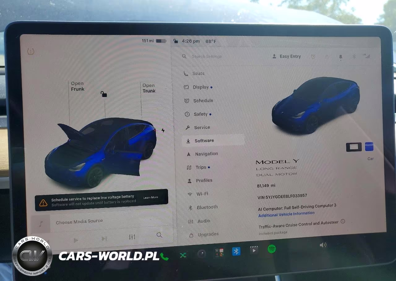 2020 Tesla Model Y VIN:5YJYGDEE8LF033957 - 9
