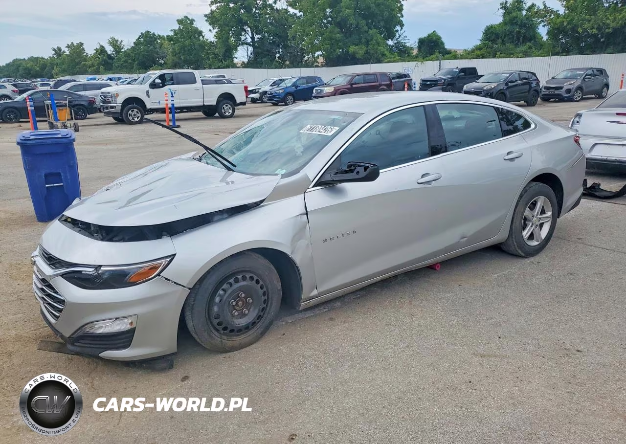 2022 Chevrolet Malibu Ls VIN:1G1ZC5ST7NF148825 - 1