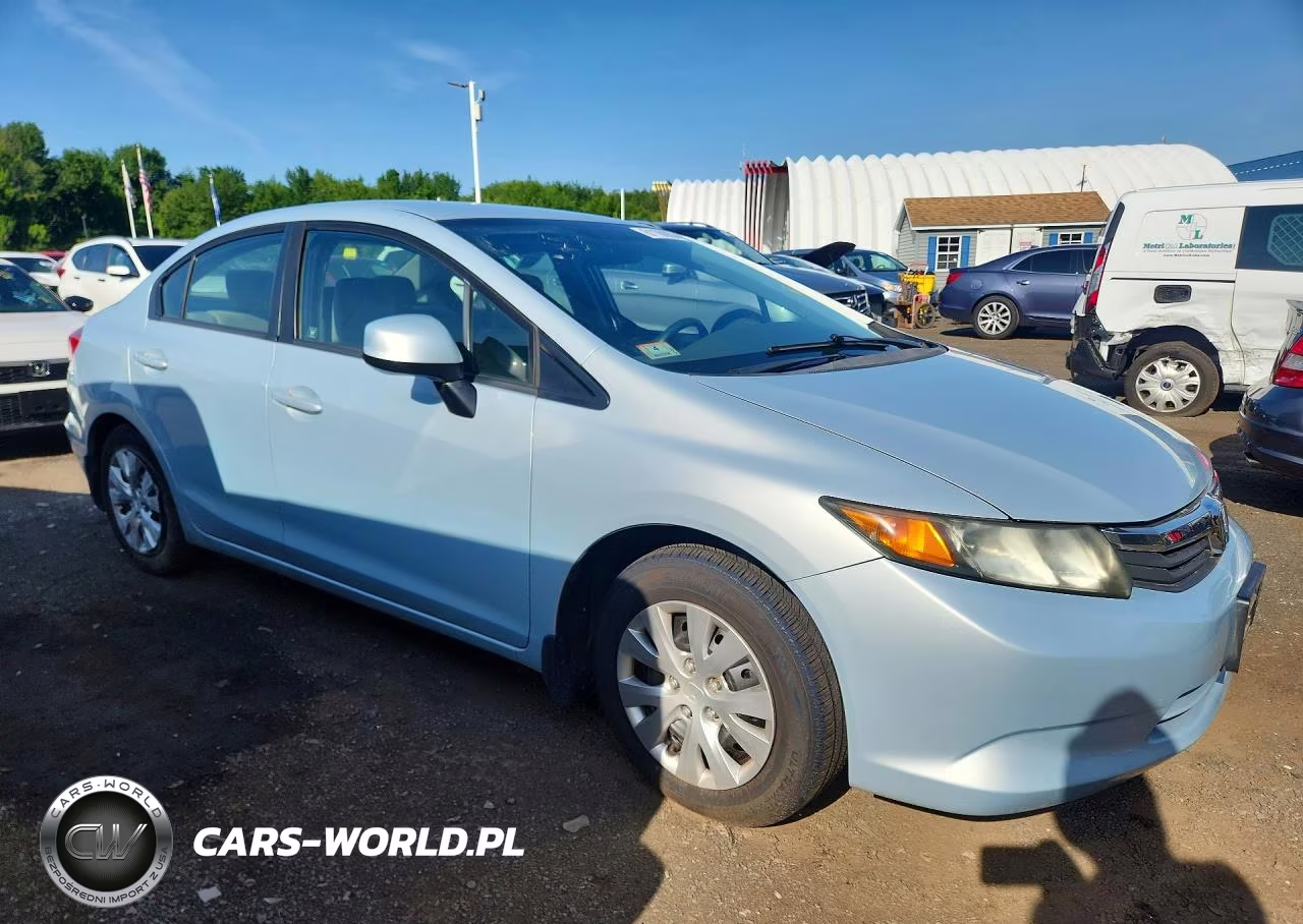 2012 Honda Civic Lx VIN:2HGFB2F50CH540601 - 4