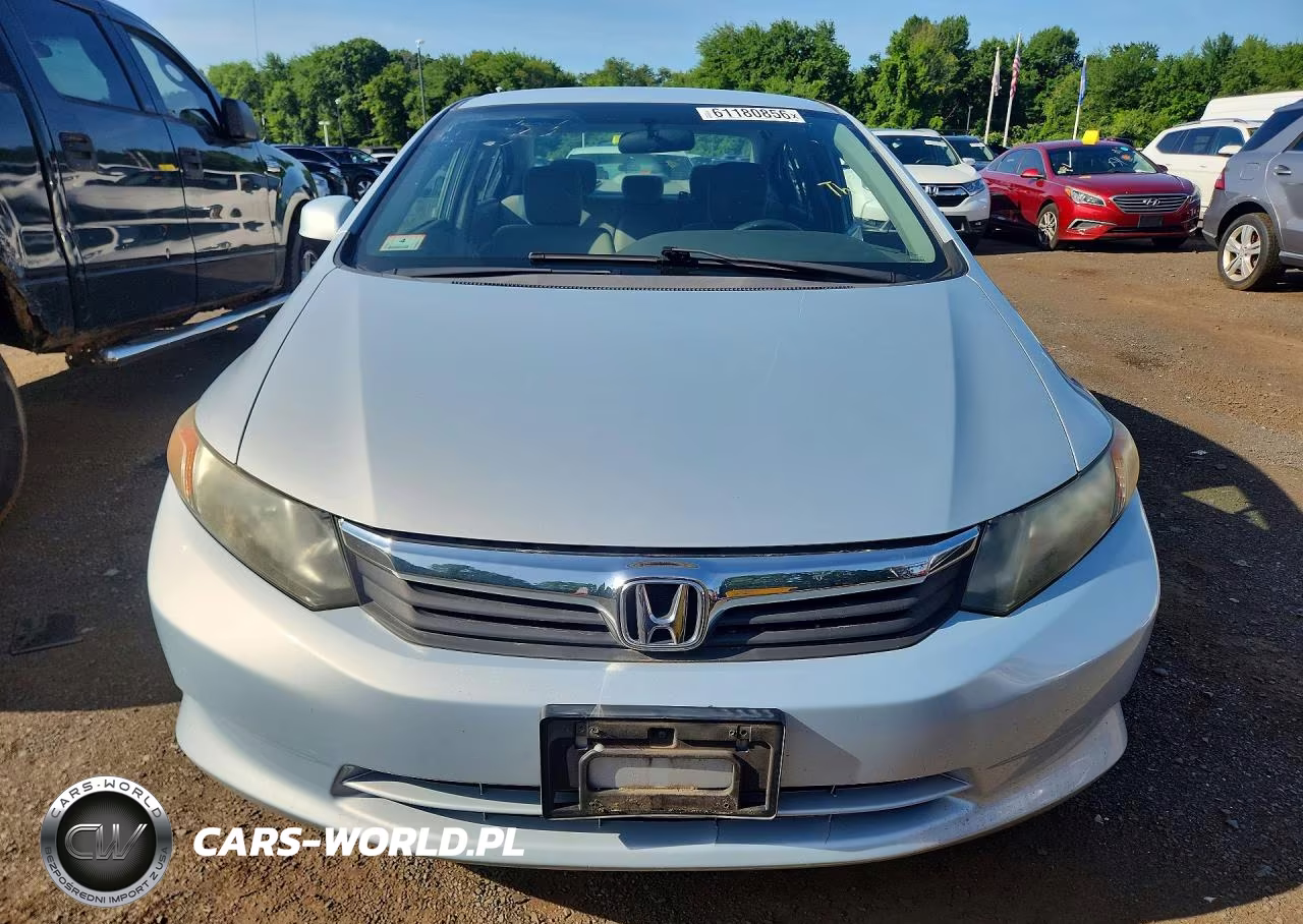 2012 Honda Civic Lx VIN:2HGFB2F50CH540601 - 5