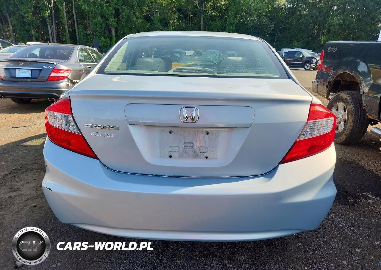 2012 Honda Civic Lx VIN:2HGFB2F50CH540601 - 6