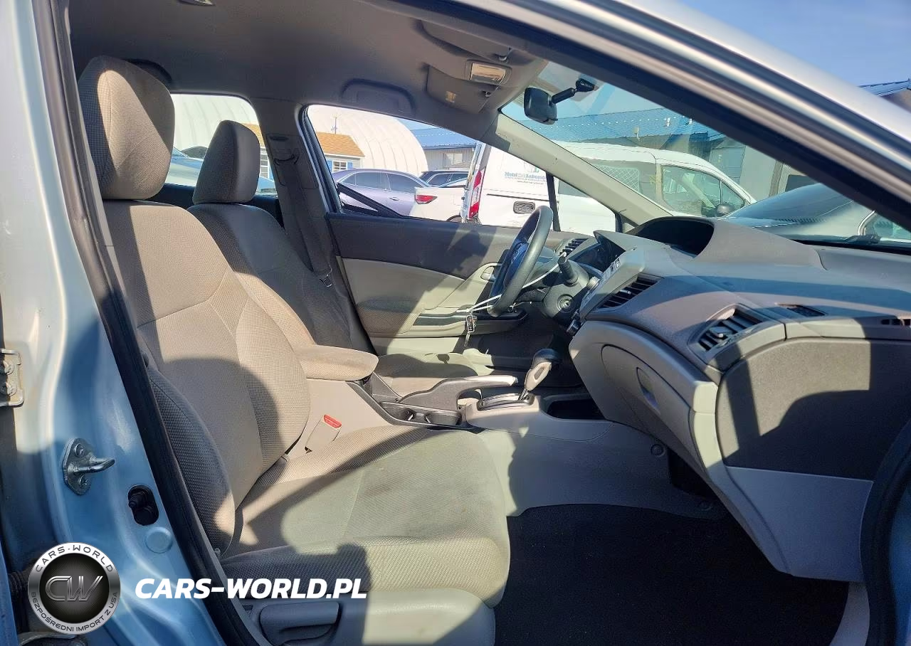 2012 Honda Civic Lx VIN:2HGFB2F50CH540601 - 7