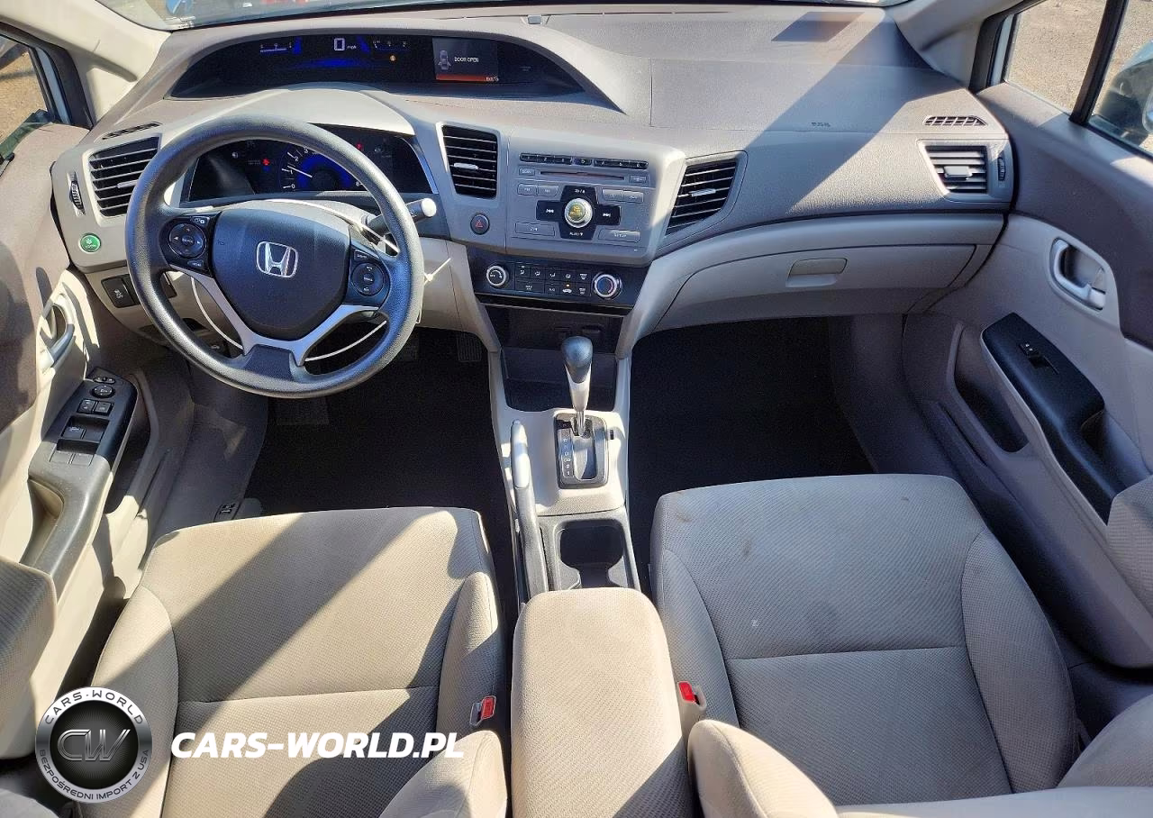 2012 Honda Civic Lx VIN:2HGFB2F50CH540601 - 8