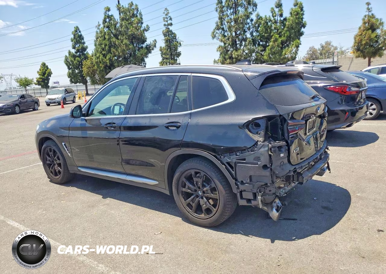 2022 BMW X3 Sdrive30I VIN:5UX43DP00N9K60874 - 2