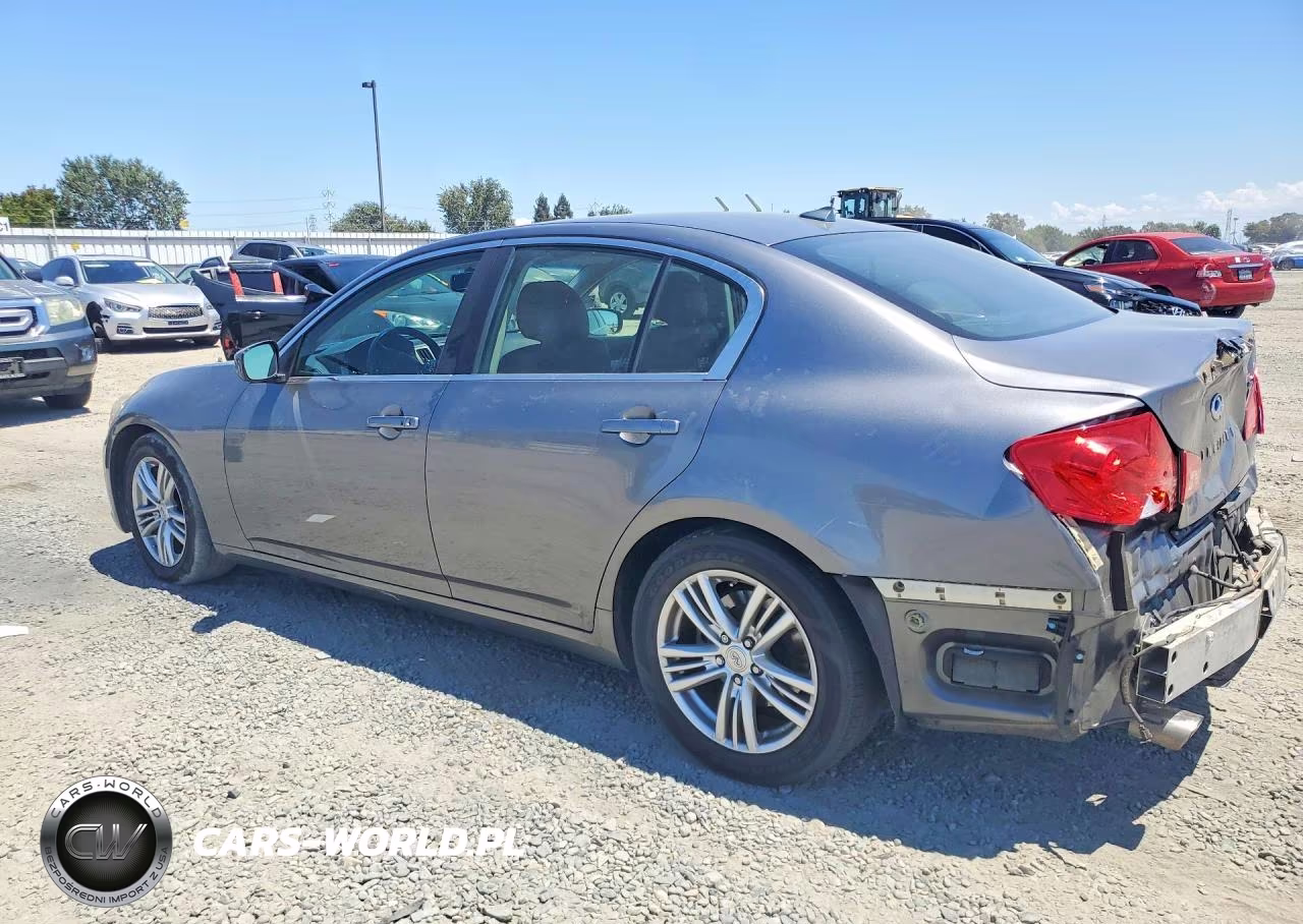2013 Infiniti G37 Sedan Journey VIN:JN1CV6AP0DM306632 - 2
