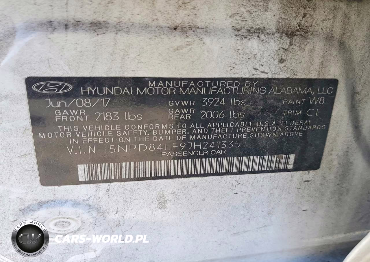 2018 Hyundai Elantra Sel VIN:5NPD84LF9JH241335 - 12
