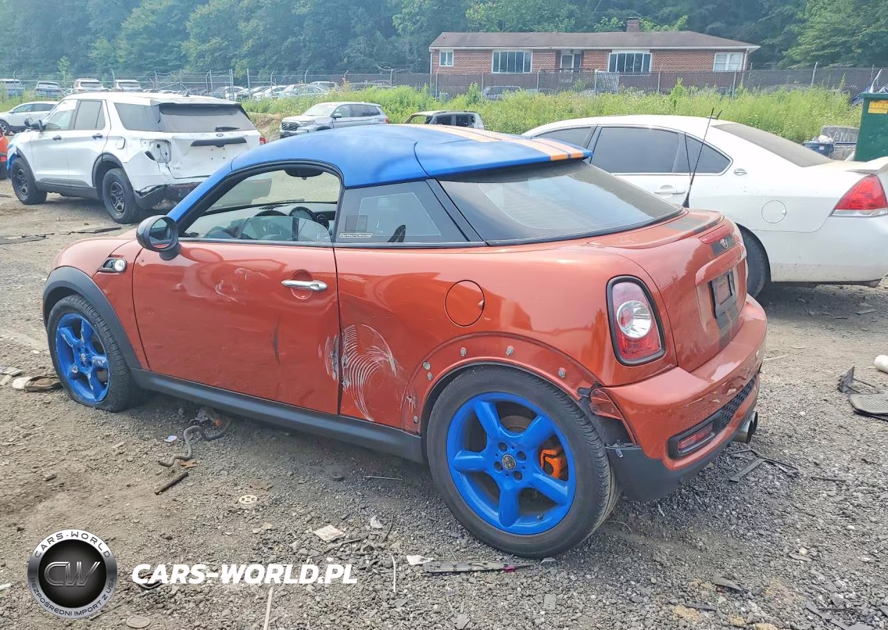2012 Mini Cooper Coupe S VIN:WMWSX3C58CT408114 - 2
