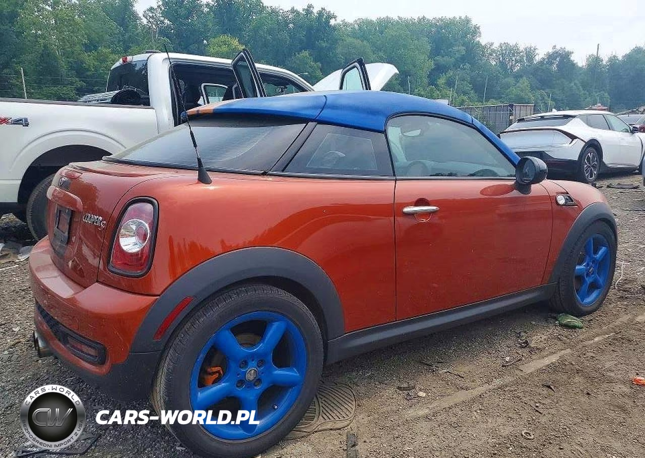 2012 Mini Cooper Coupe S VIN:WMWSX3C58CT408114 - 3