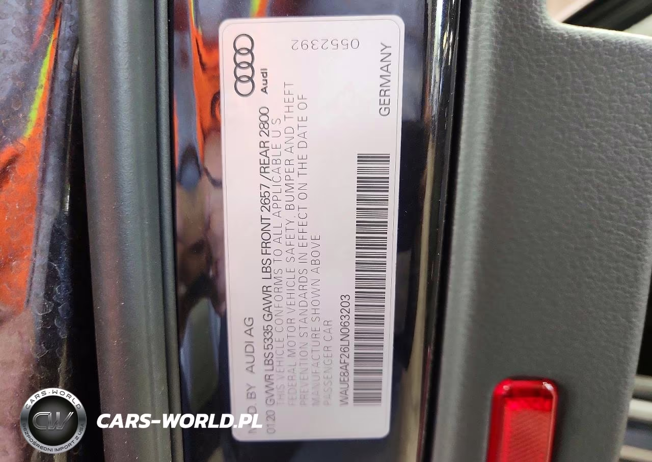 2020 Audi A6 Premium Plus VIN:WAUE8AF26LN063203 - 12