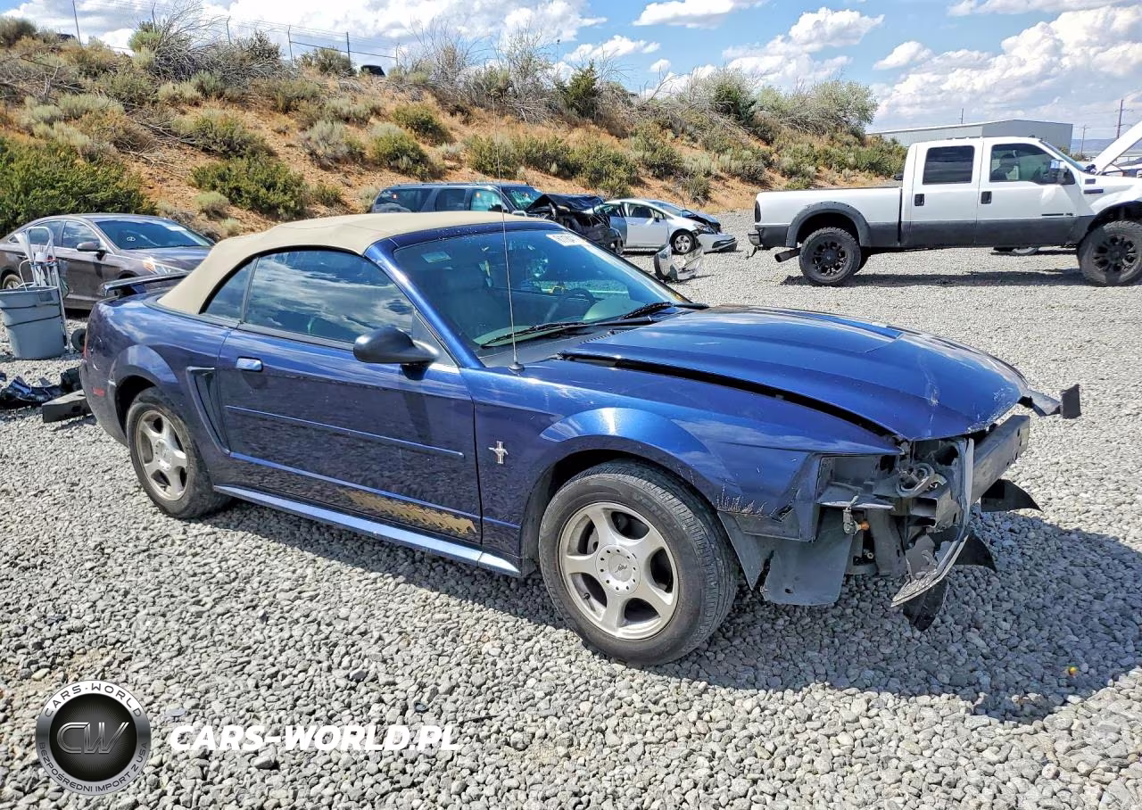 2003 Ford Mustang VIN:1FAFP44453F411198 - 4