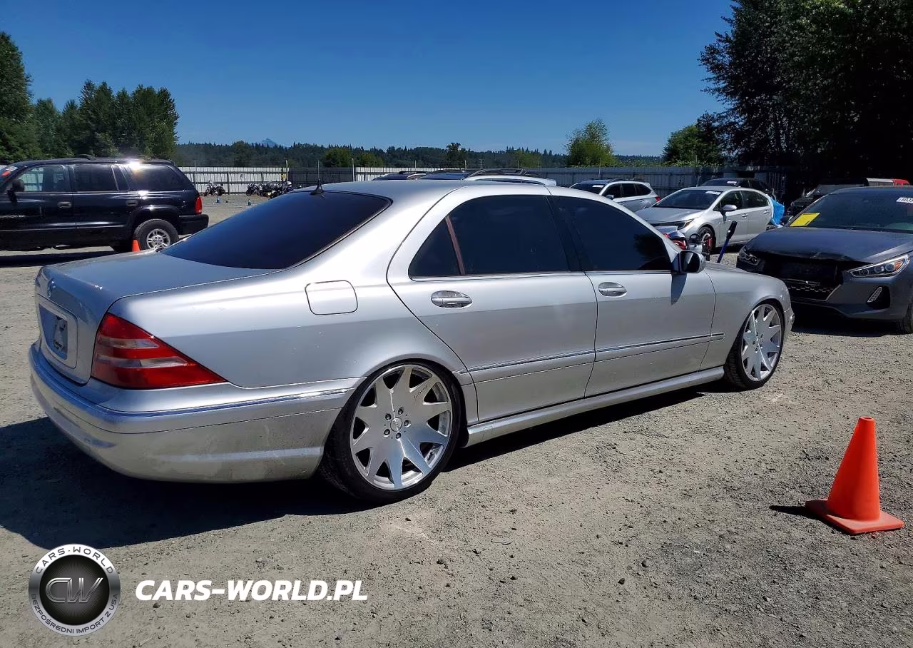 2001 Mercedes-Benz S 500 VIN:WDBNG75J21A222254 - 3