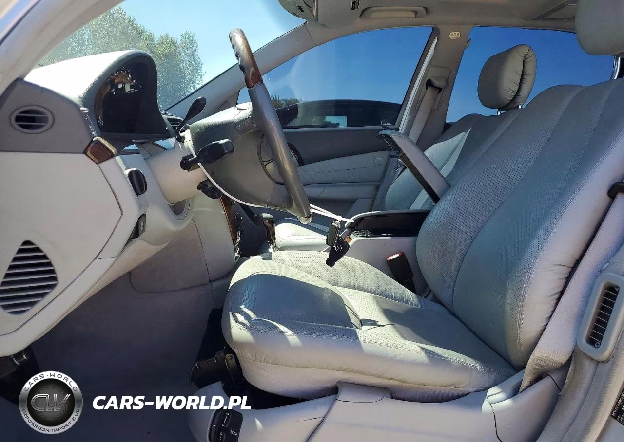 2001 Mercedes-Benz S 500 VIN:WDBNG75J21A222254 - 7