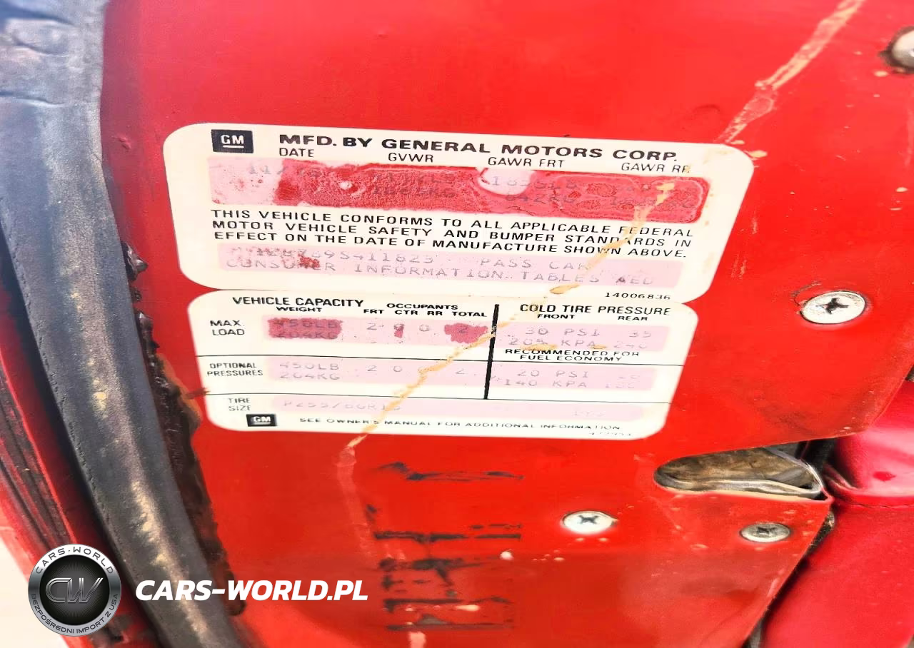 1979 Chevrolet Corvette VIN:1Z8789S411823 - 12