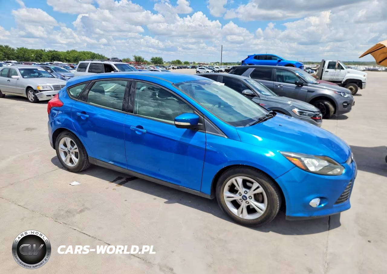 2014 Ford Focus Se VIN:1FADP3K28EL207969 - 4