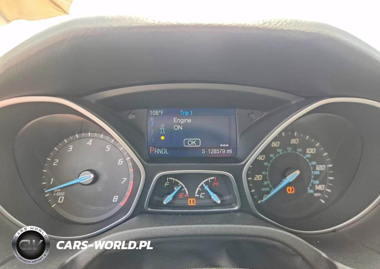 2014 Ford Focus Se VIN:1FADP3K28EL207969 - 9