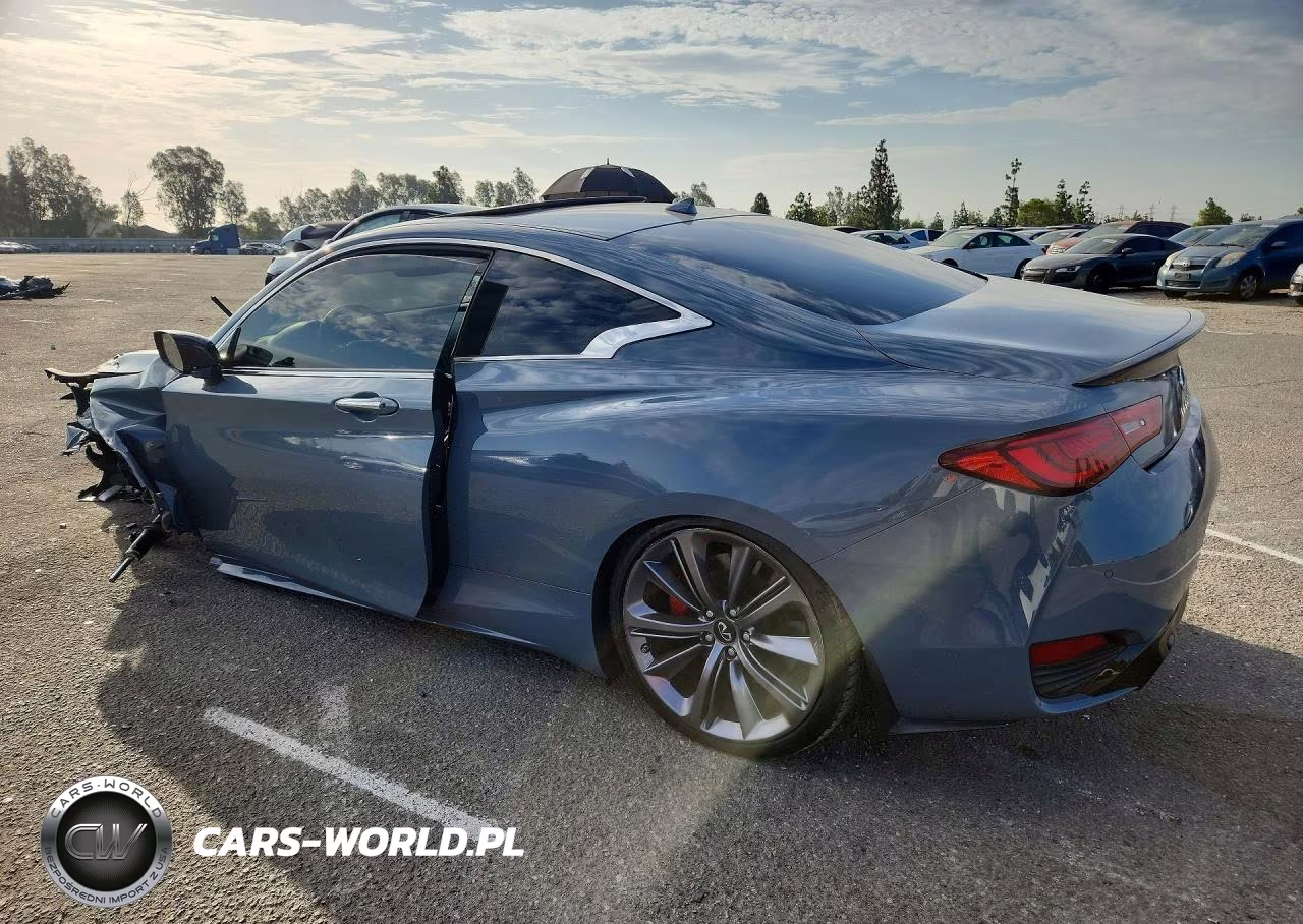 2022 Infiniti Q60 Red Sport 400 VIN:JN1FV7LK9NM660428 - 2