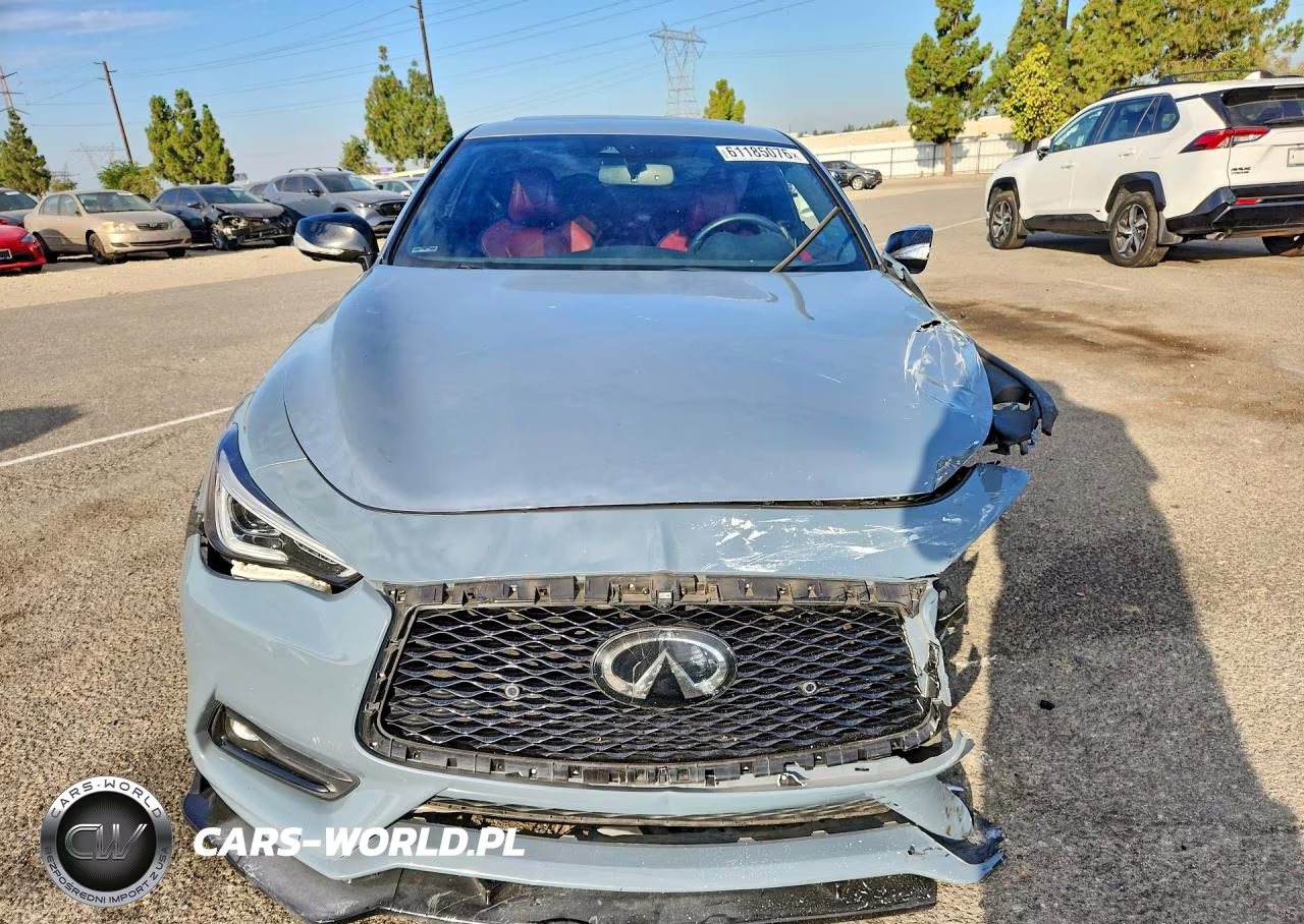 2022 Infiniti Q60 Red Sport 400 VIN:JN1FV7LK9NM660428 - 5