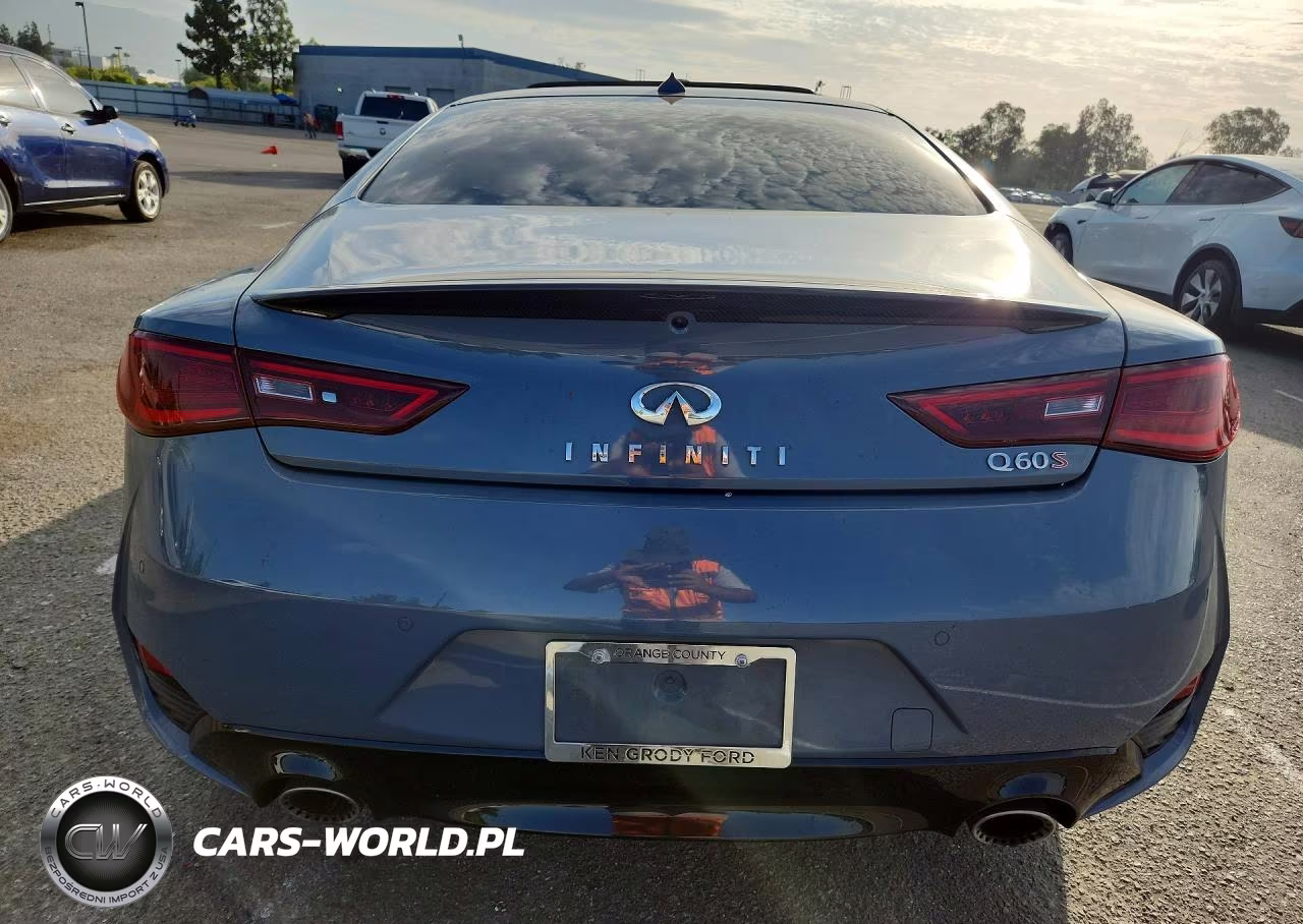 2022 Infiniti Q60 Red Sport 400 VIN:JN1FV7LK9NM660428 - 6