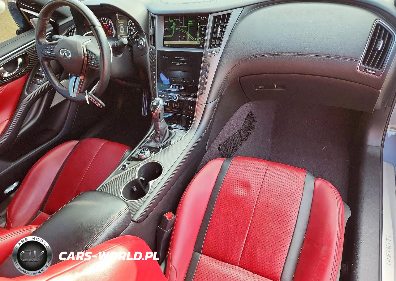 2022 Infiniti Q60 Red Sport 400 VIN:JN1FV7LK9NM660428 - 8