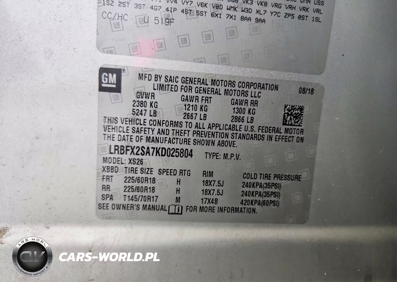 2019 Buick Envision Essence VIN:LRBFX2SA7KD025804 - 13