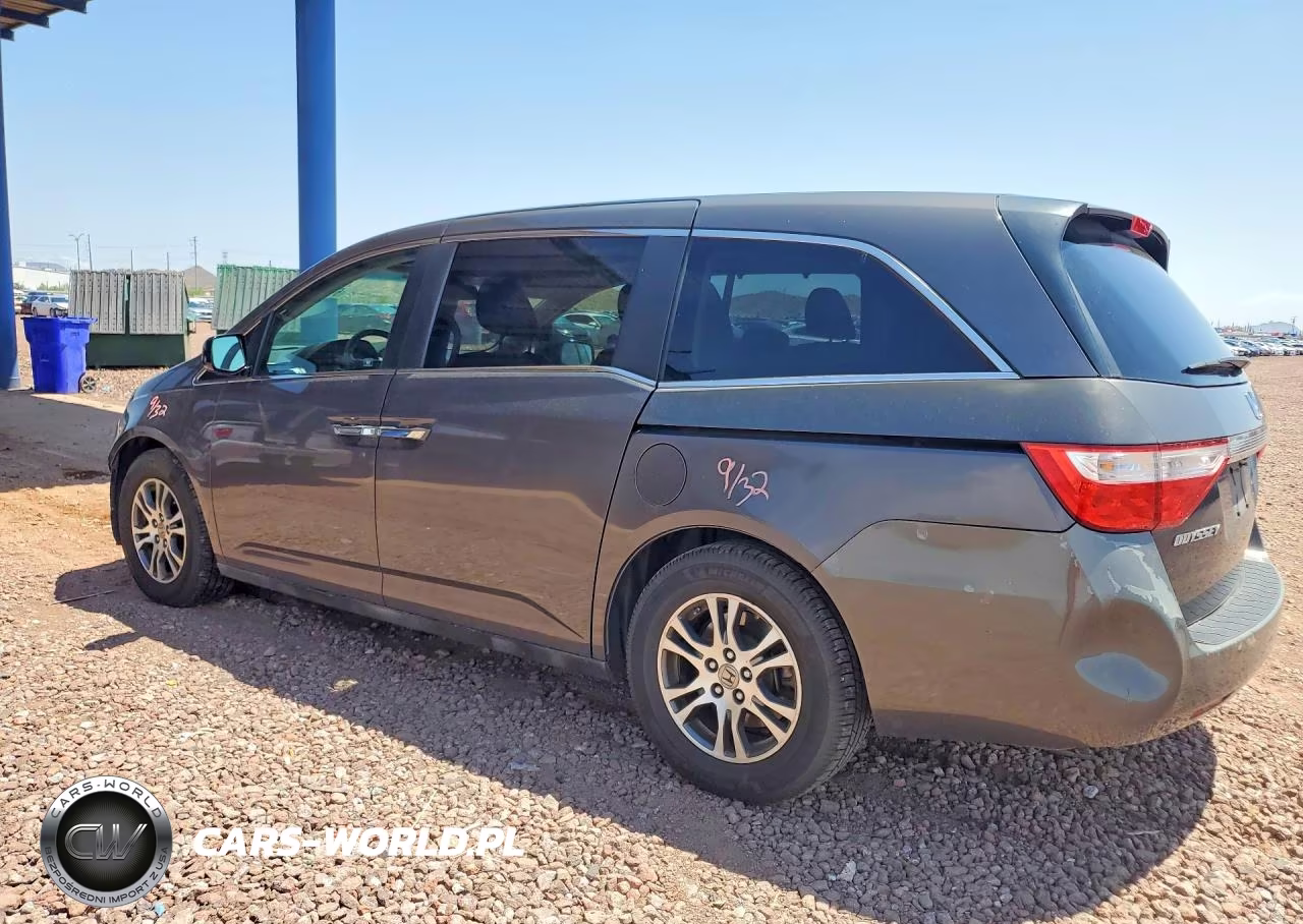 2012 Honda Odyssey Exl VIN:5FNRL5H63CB064883 - 2