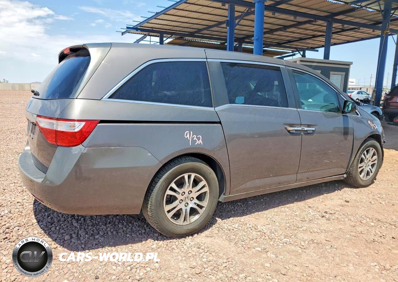 2012 Honda Odyssey Exl VIN:5FNRL5H63CB064883 - 3