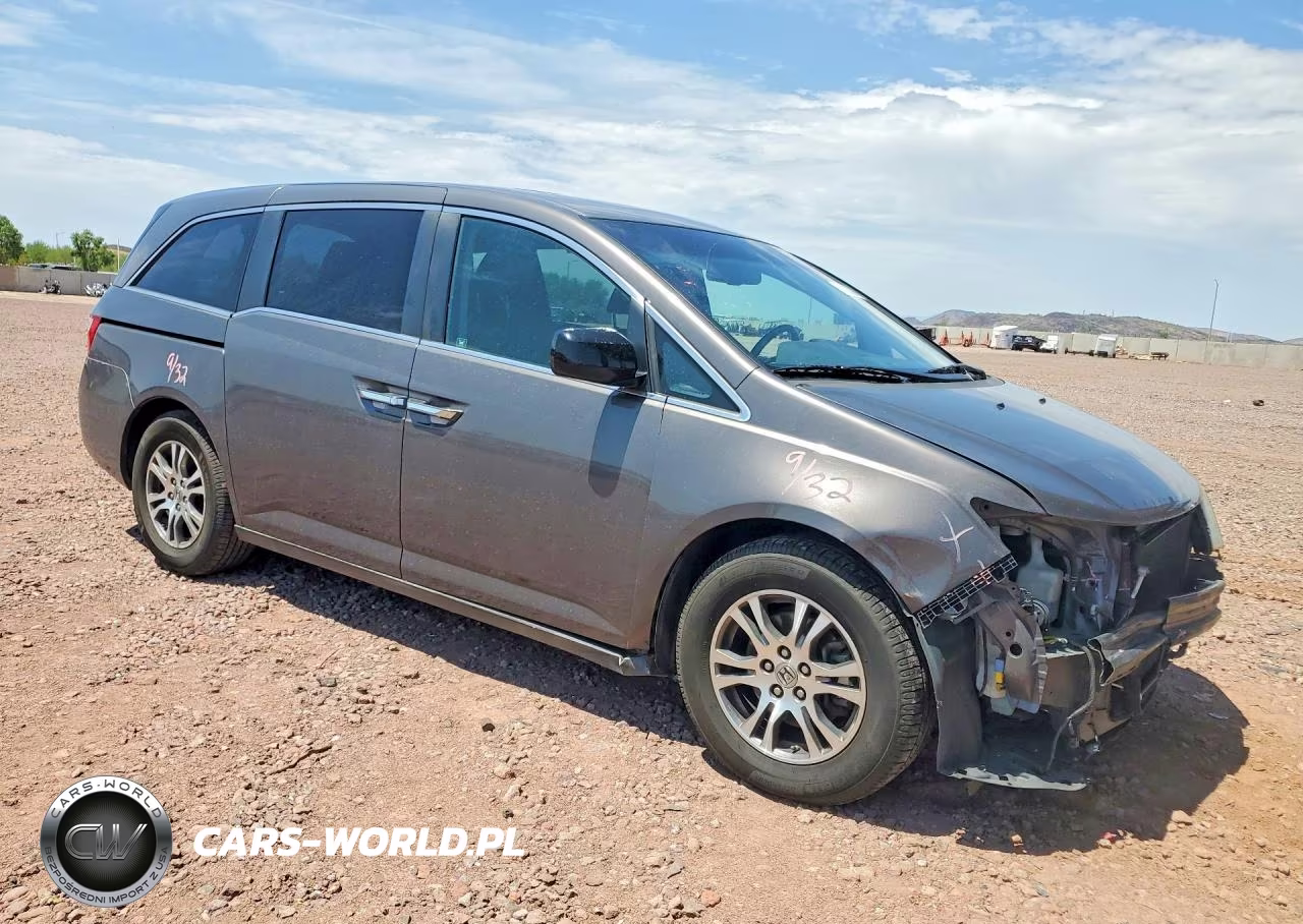 2012 Honda Odyssey Exl VIN:5FNRL5H63CB064883 - 4
