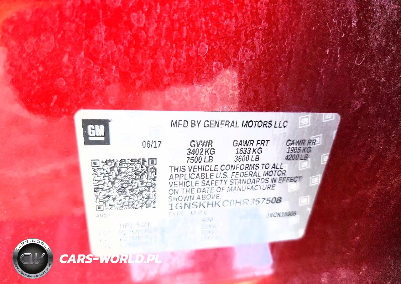 2017 Chevrolet Suburban K1500 Lt VIN:1GNSKHKC0HR357508 - 13