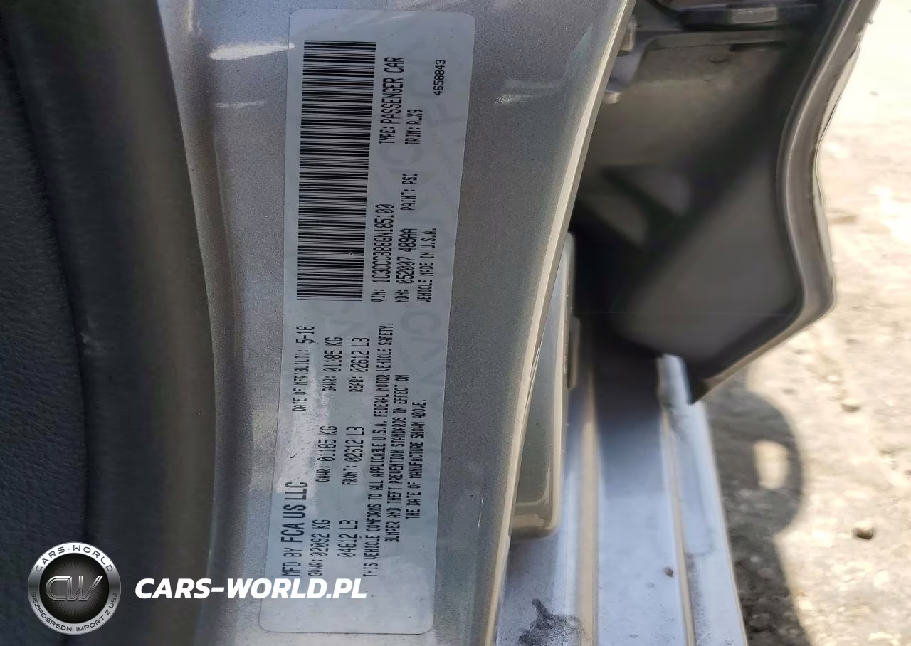 2016 Chrysler 200 S VIN:1C3CCCBB8GN185100 - 12