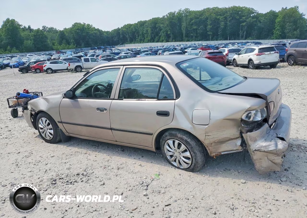 2002 Toyota Corolla Ce VIN:2T1BR12E52C865343 - 2
