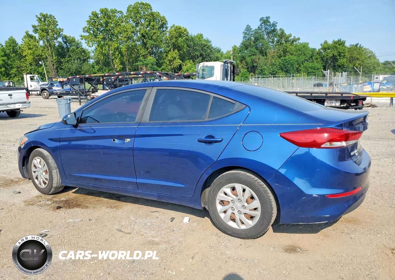 2018 Hyundai Elantra Se VIN:5NPD74LF5JH325672 - 2