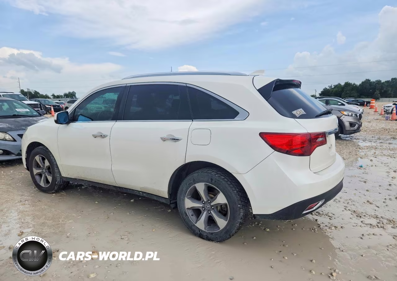 2014 Acura Mdx VIN:5FRYD4H24EB036379 - 2