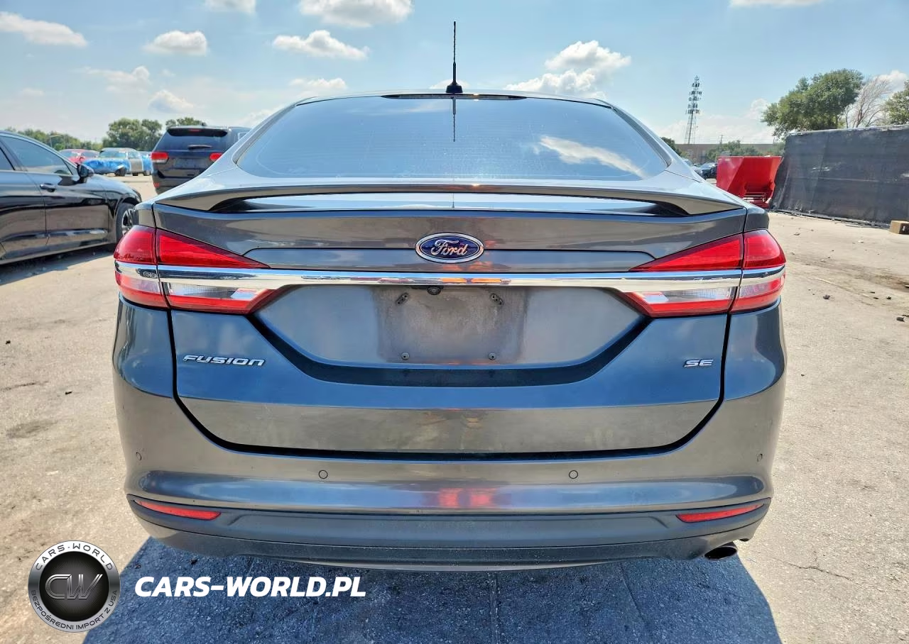 2017 Ford Fusion Se VIN:3FA6P0H78HR167926 - 6