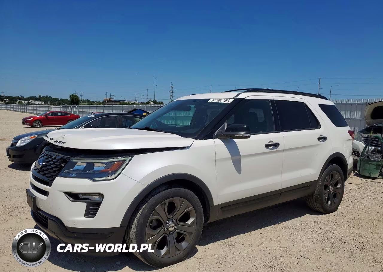 2018 Ford Explorer Sport VIN:1FM5K8GTXJGC72574 - 1