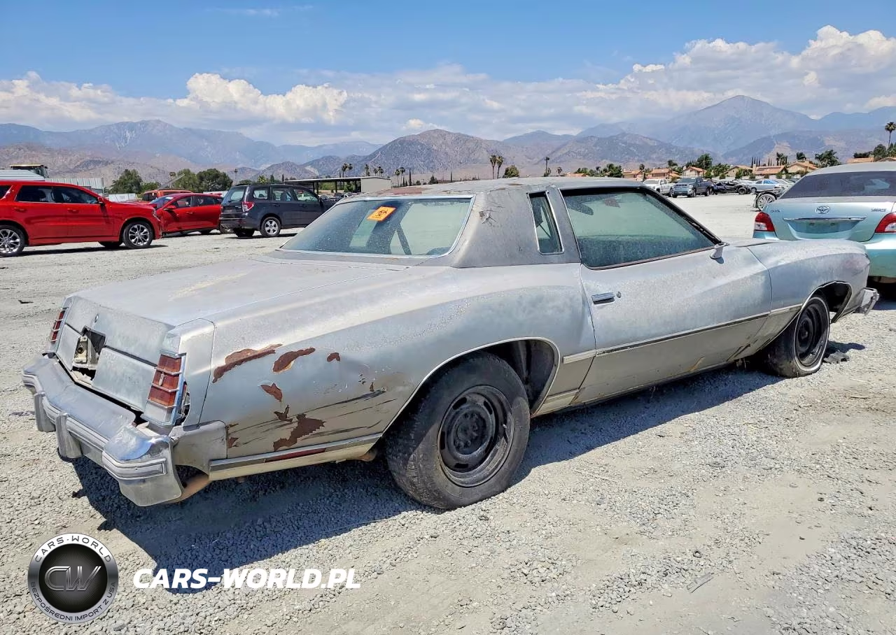 1977 Chev Monte Carlo VIN:1H57L7Z452500 - 3