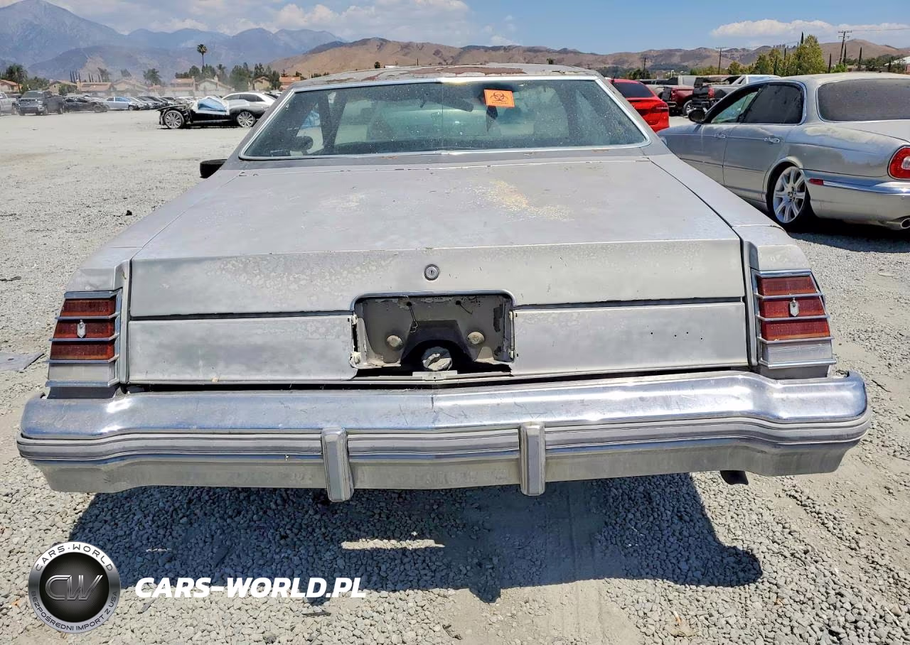 1977 Chev Monte Carlo VIN:1H57L7Z452500 - 6