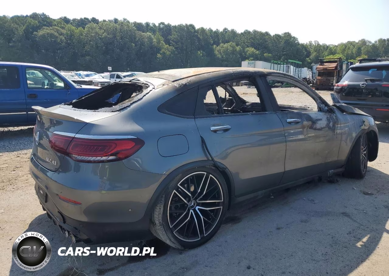 2021 Mercedes-Benz Glc Coupe 43 4Matic Amg VIN:W1N0J6EB7MF893421 - 3