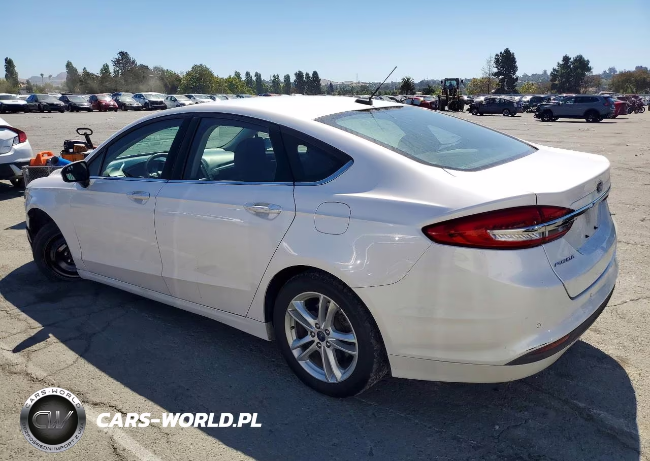 2018 Ford Fusion Se VIN:3FA6P0H76JR117581 - 2