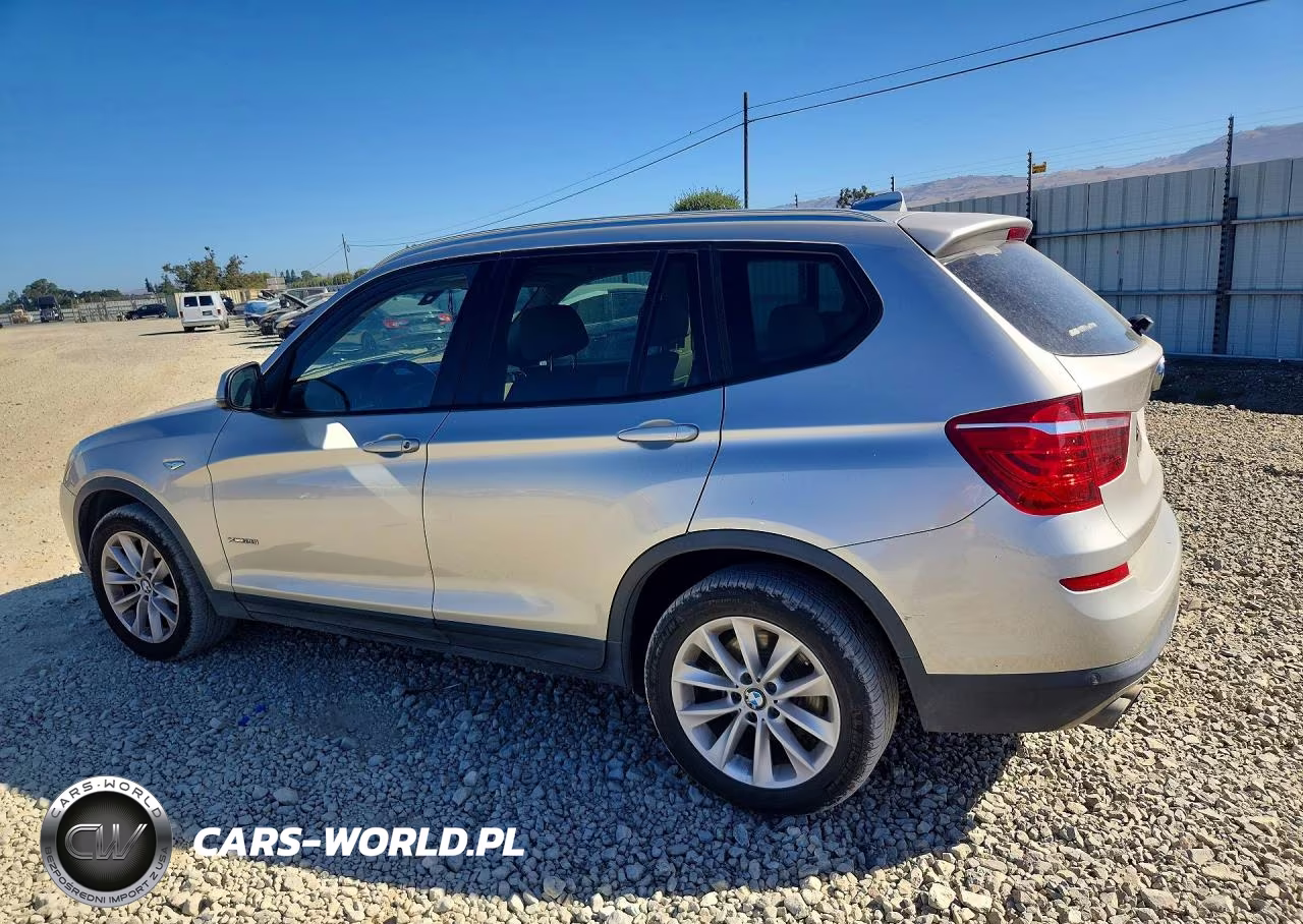 2017 BMW X3 xDrive28I VIN:5UXWX9C36H0T22202 - 2