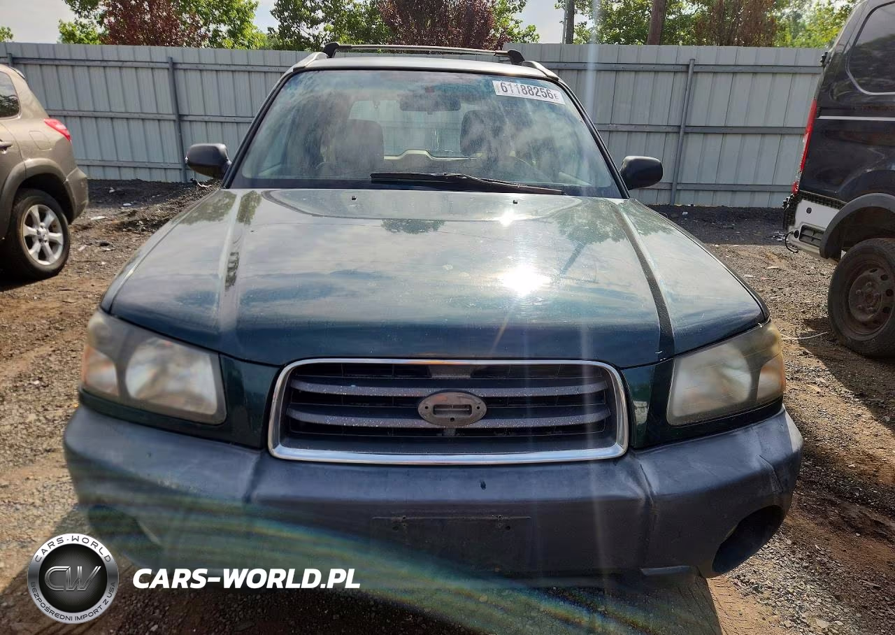 2003 Subaru Forester 2.5X VIN:JF1SG63673H734007 - 5