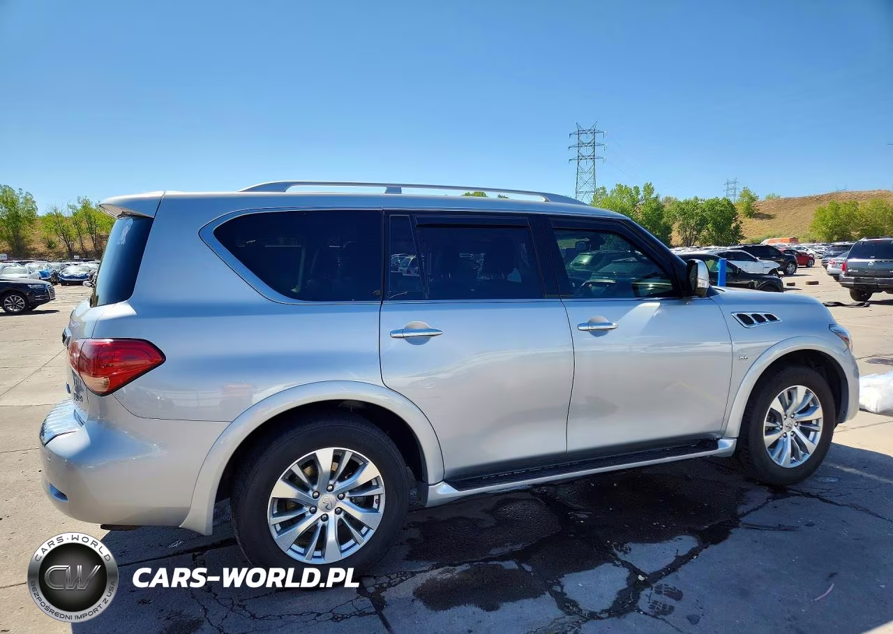2017 Infiniti Qx80 Base VIN:JN8AZ2NE5H9151440 - 3