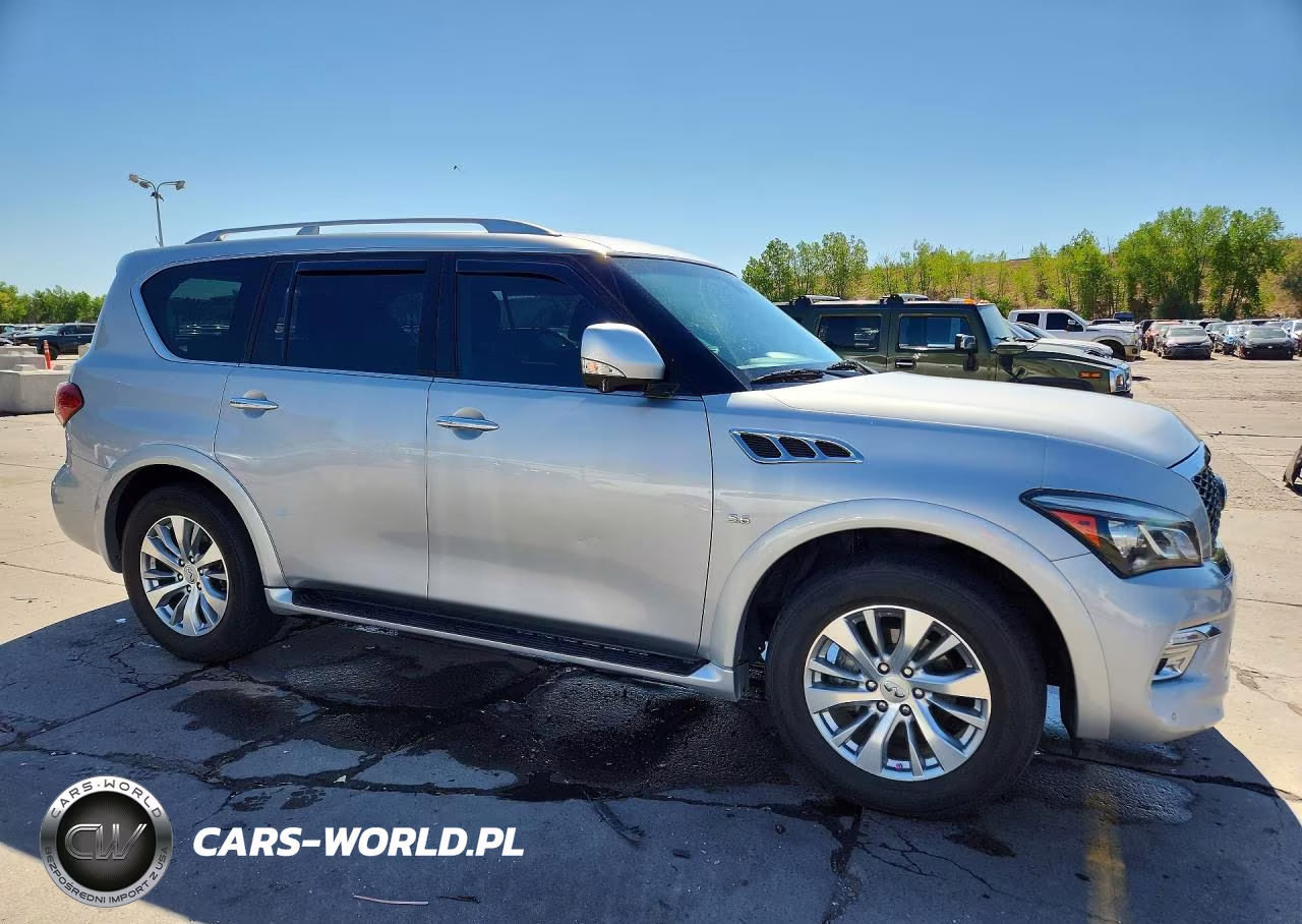 2017 Infiniti Qx80 Base VIN:JN8AZ2NE5H9151440 - 4