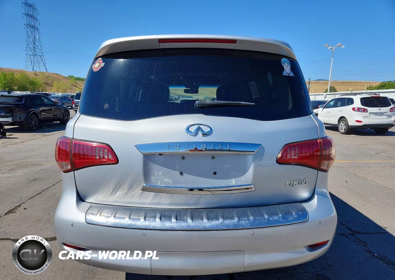 2017 Infiniti Qx80 Base VIN:JN8AZ2NE5H9151440 - 6