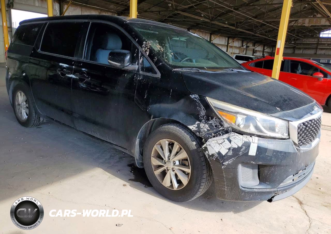2016 Kia Sedona L VIN:KNDMA5C10G6156045 - 4