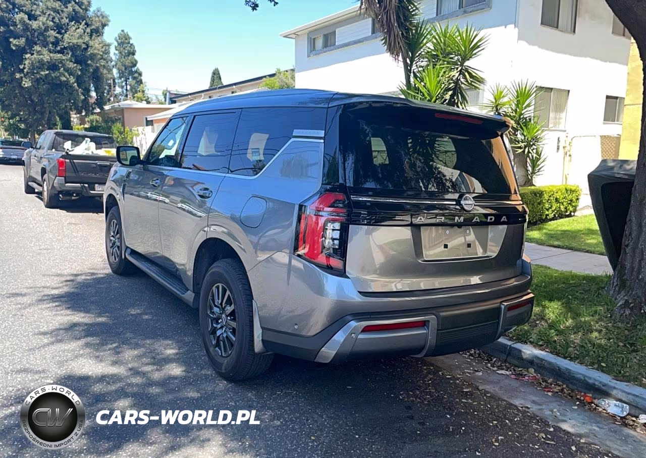2026 Nissan Armada Sv VIN:JN8AY3AD4T9320166 - 3