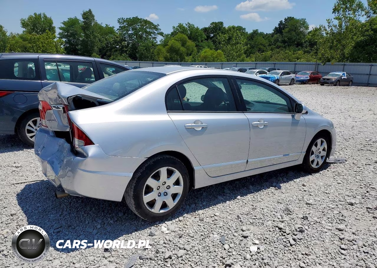 2010 Honda Civic Lx VIN:2HGFA1F59AH316799 - 3